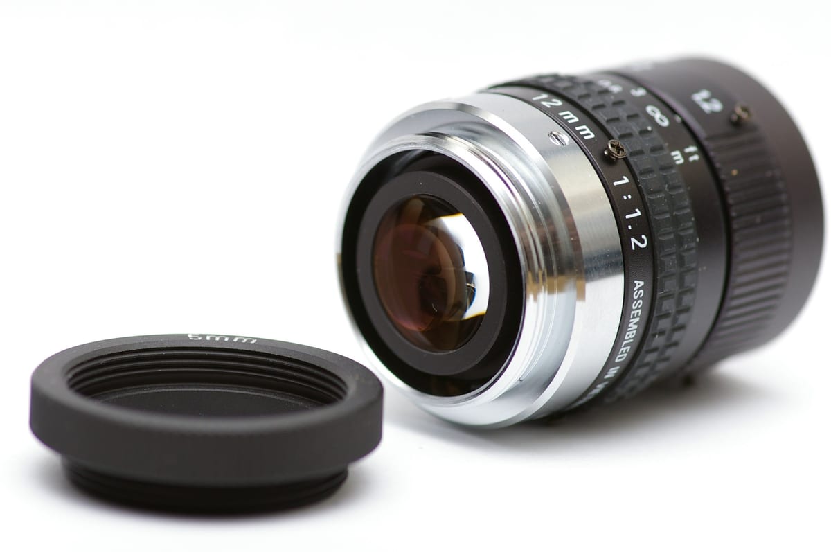C-mount 工业镜头实物
